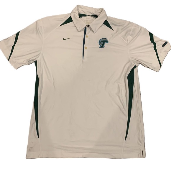 Tulane Green Wave NCAA x Nike Dri-Fit Polo Men’s Size Large - Picture 1 of 8
